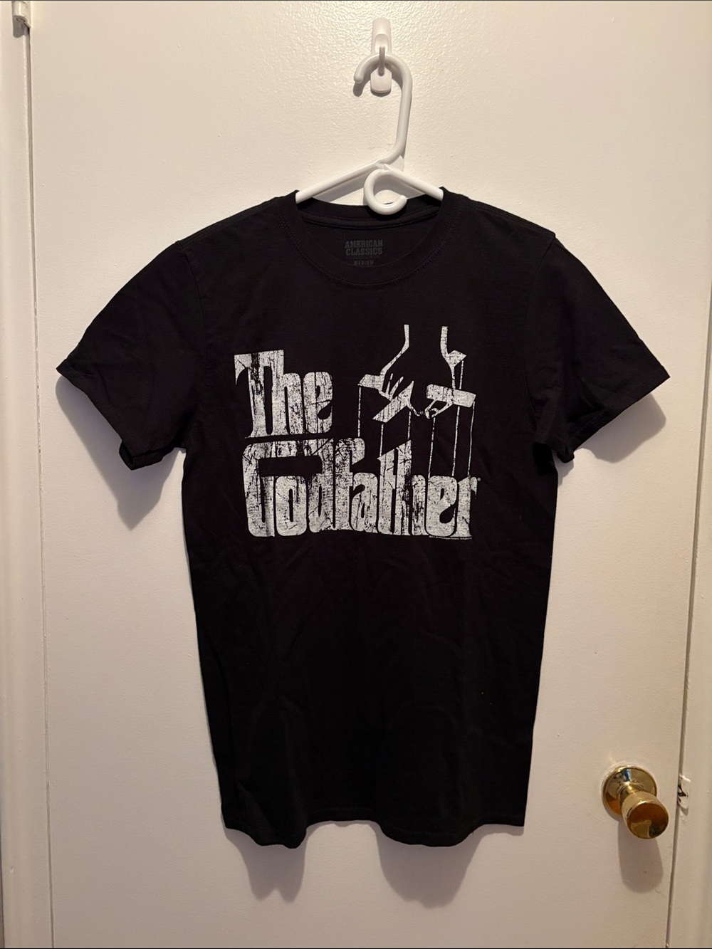 The Godfather Graphic Tee - Black & White size medium